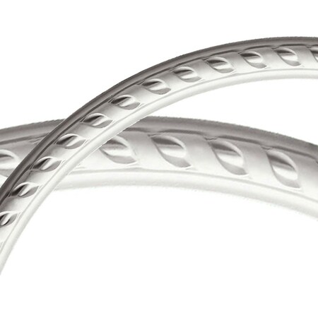 Ekena Millwork 50"OD x 47"ID x 1 1/2"W x 3/4"P Medway Ceiling Ring (1/4 of complete circle) CR25ME